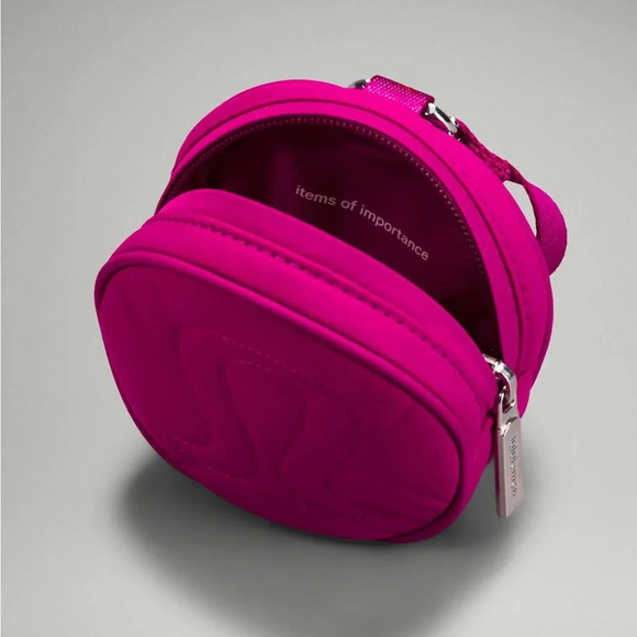 🆕🩷 Lululemon Logo Coin Purse Ripe Raspberry - Picture 6 of 6